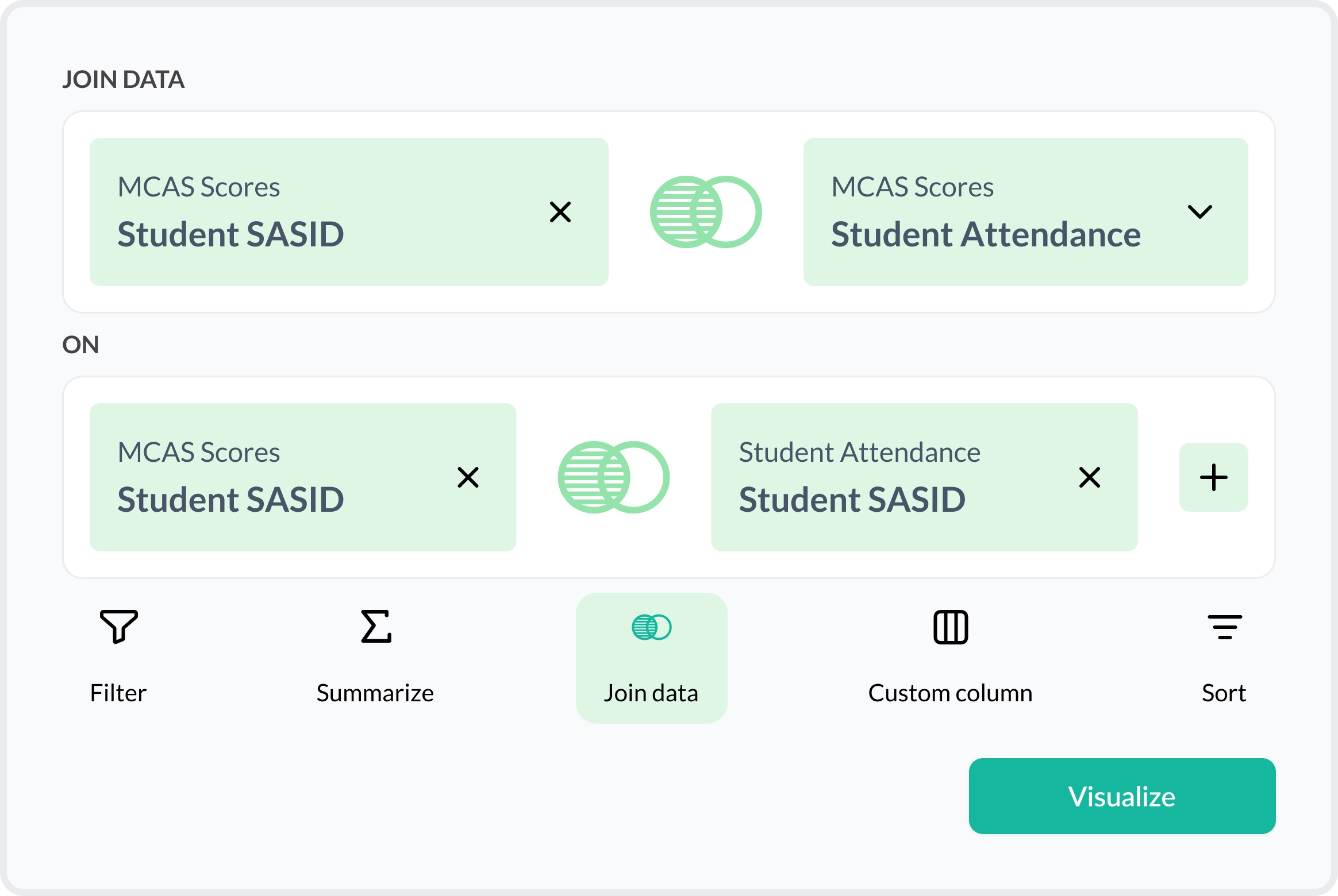 Join your data with just a few clicks